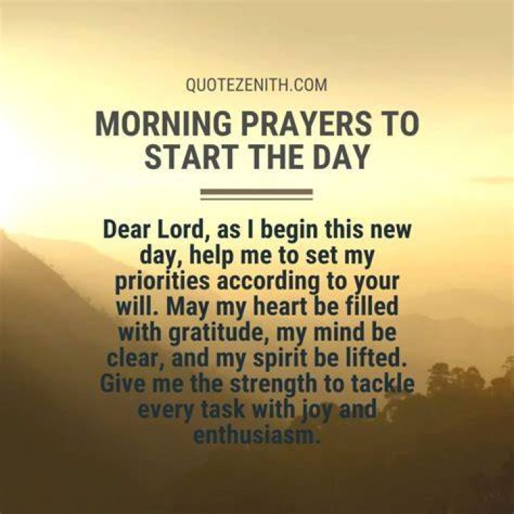 Good Morning Prayer: Starting Your Day with Positivity and Purpose