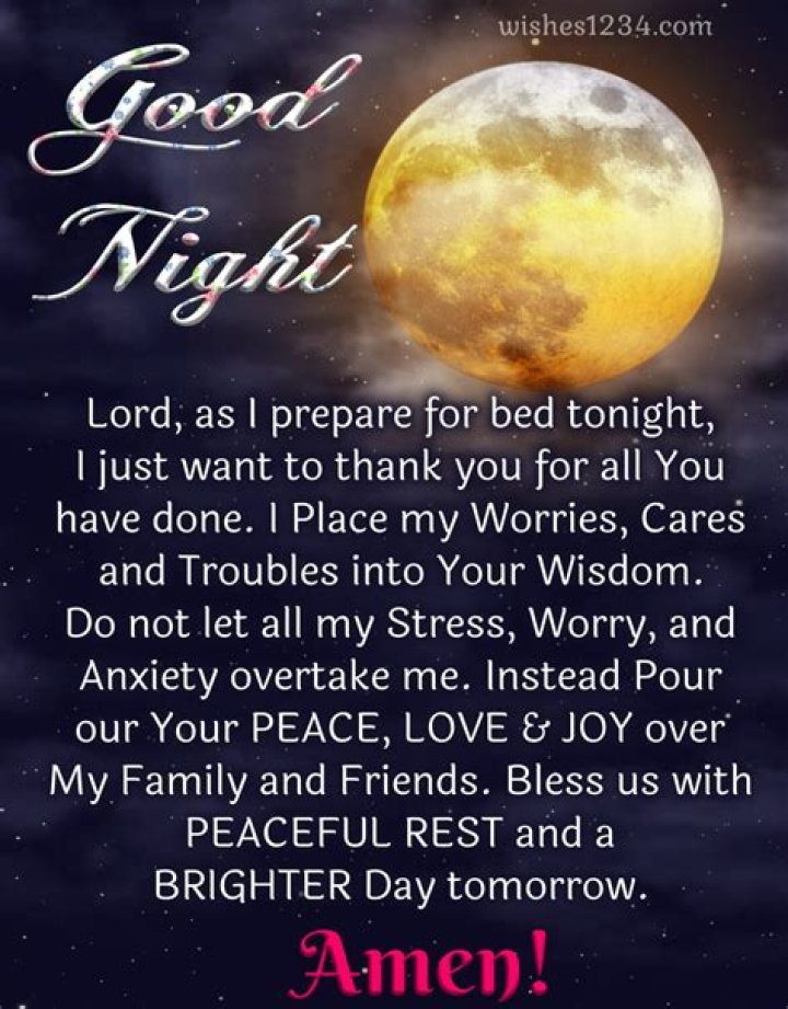 Good Night Prayer: A Guide to Finding Peace and Serenity Before Sleep