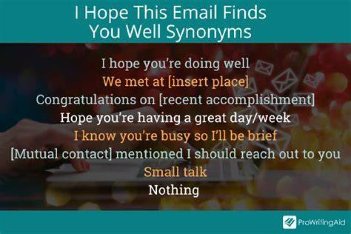 I Hope This Message Finds You Well: A Comprehensive Guide