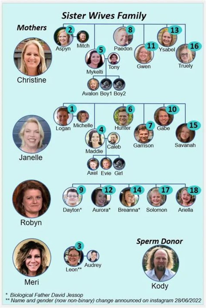 Sister Wives Children's Names: A Comprehensive Guide