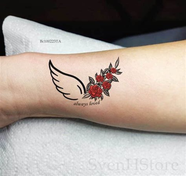 Small Heart Tattoos with Wings: A Unique Expression of Love and Freedom