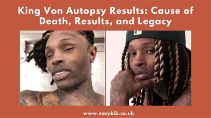 Unraveling the Mystery: The King Von Death Autopsy
