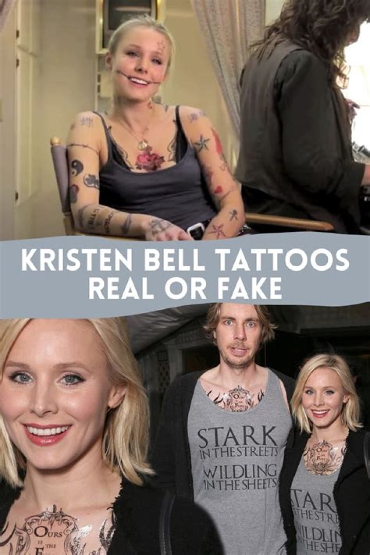 Unveiling the Art: Kristen Bell Tattoos