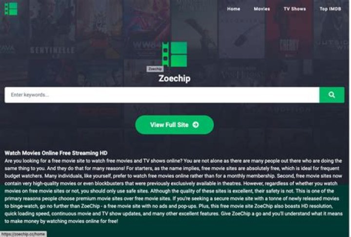 Zoechip Movies: The Ultimate Guide to Streaming Movies Online